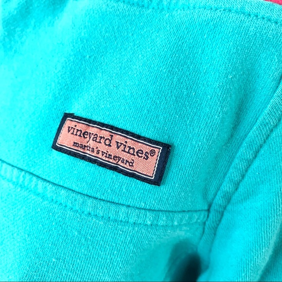 Vineyard Vines Shep 1/4 Zip Mock Neck Pullover Color Block with Logo Size M - Picture 7 of 13